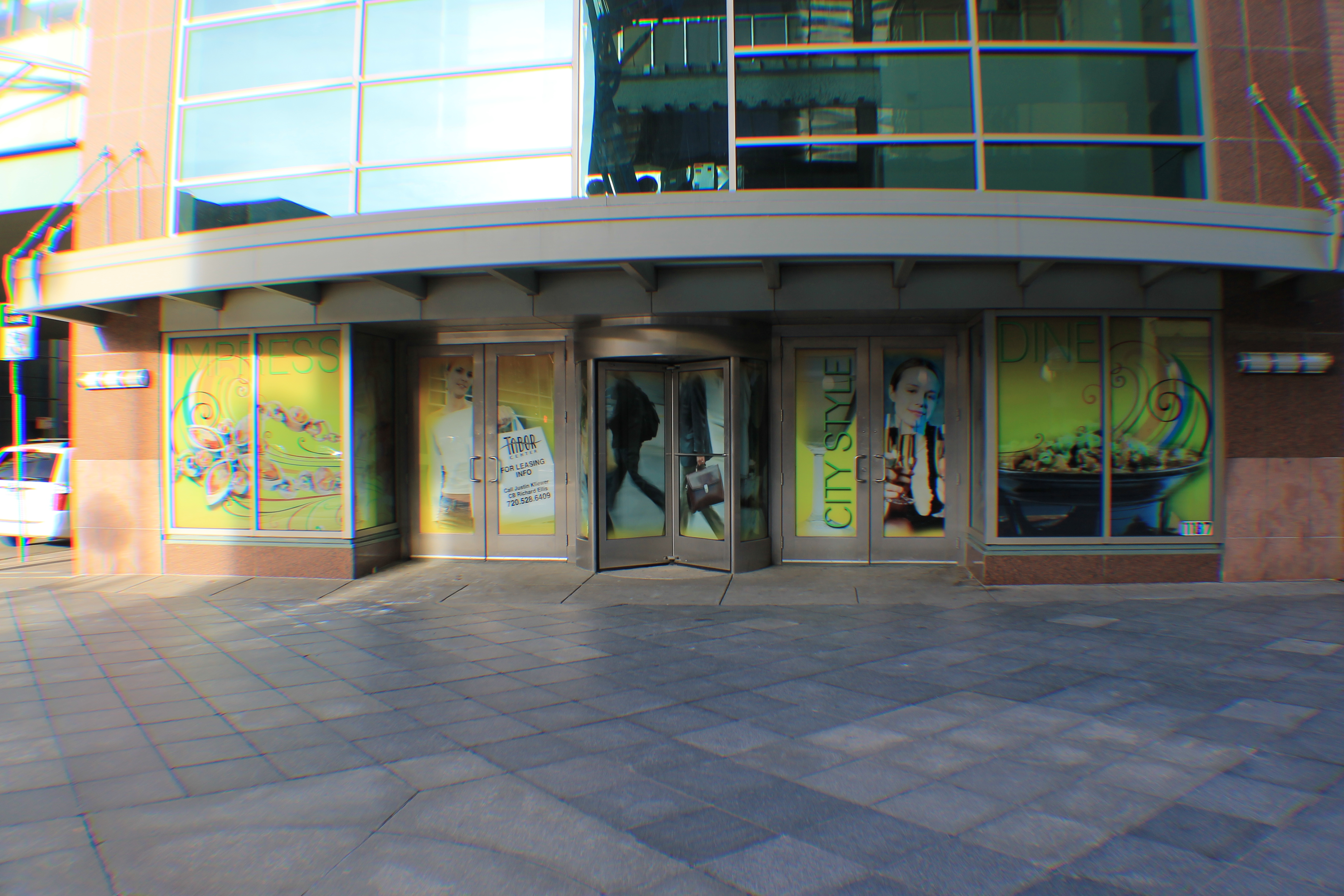 Window graphics installation