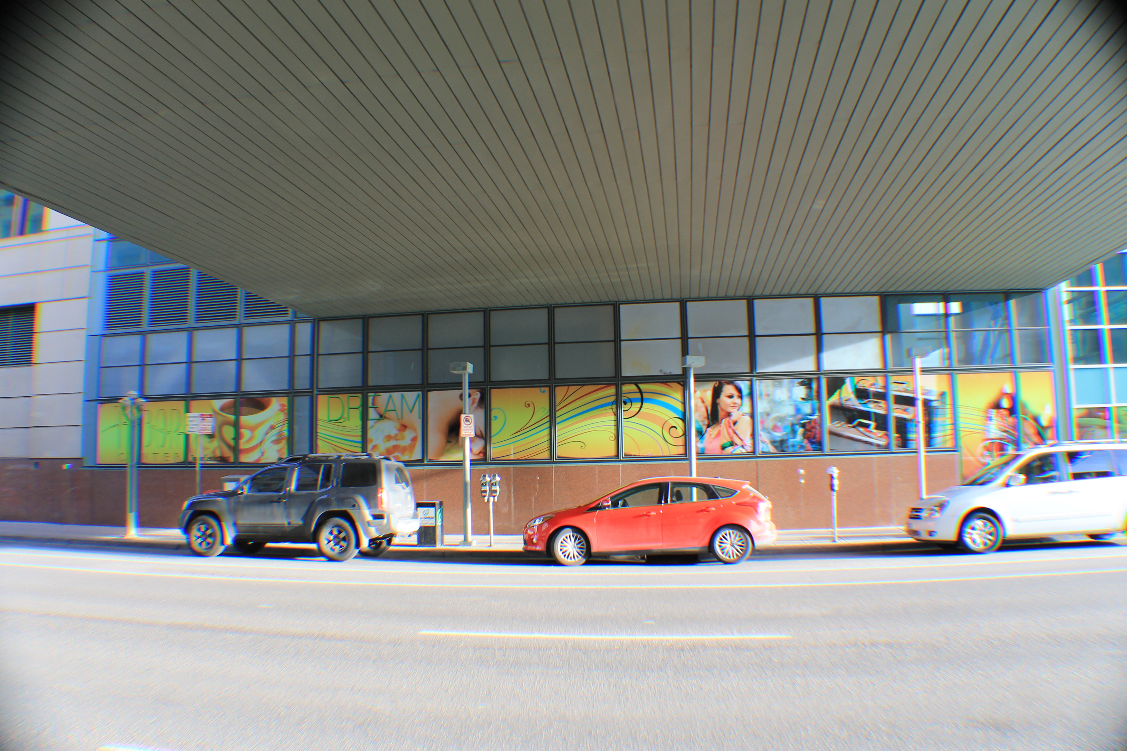 Indoor banner display